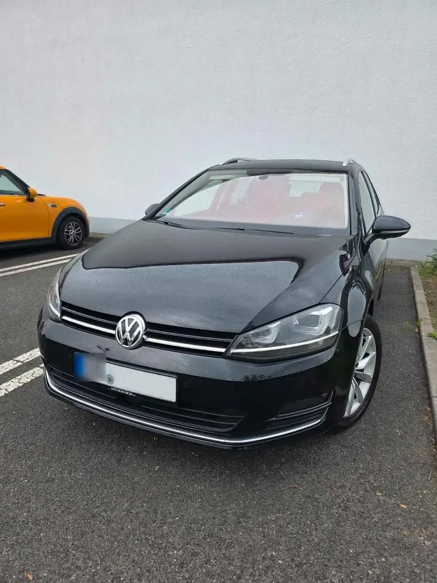 Gebraucht VW Golf VII Highline 2015 Schwarz Kombi