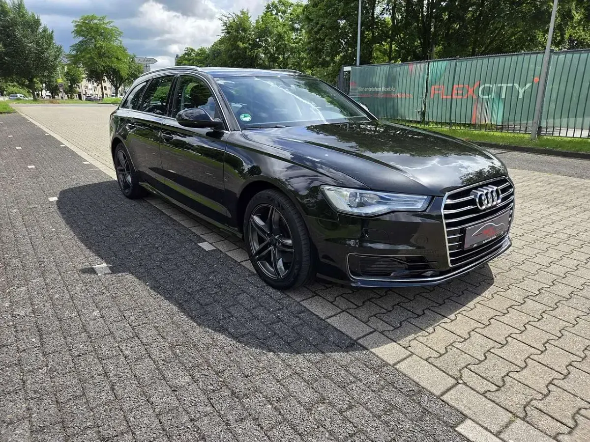 Gebraucht Audi A6 190 PS (139 kW) 2016 Havannaschwarz metallic Kombi