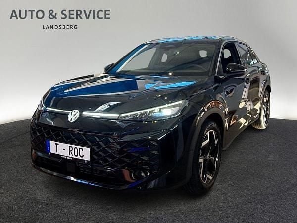 Schwarz (grenadillschwarz metallic) Neu 2025 VW T-Roc R-line SUV | 33.760 € (Superpreis) - Bild 1/4