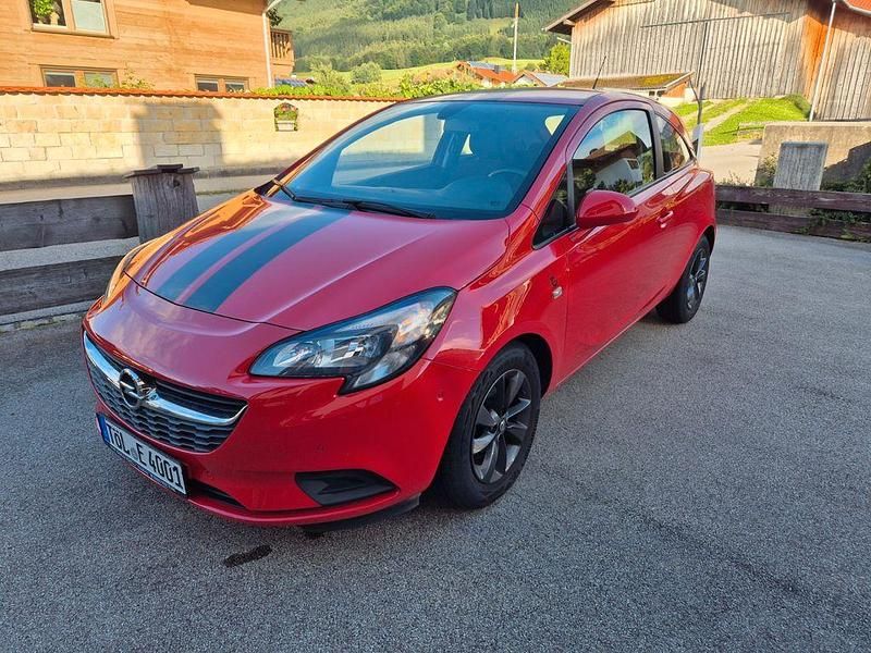 Rot Gebraucht 2015 Opel Corsa Color Edition Kleinwagen | 3.750 € (Superpreis) - Bild 1/4
