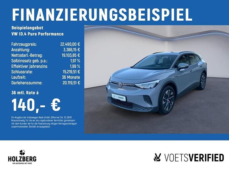 Gebraucht VW ID.4 Pure 150 kW (204 PS) 2021 Grau SUV