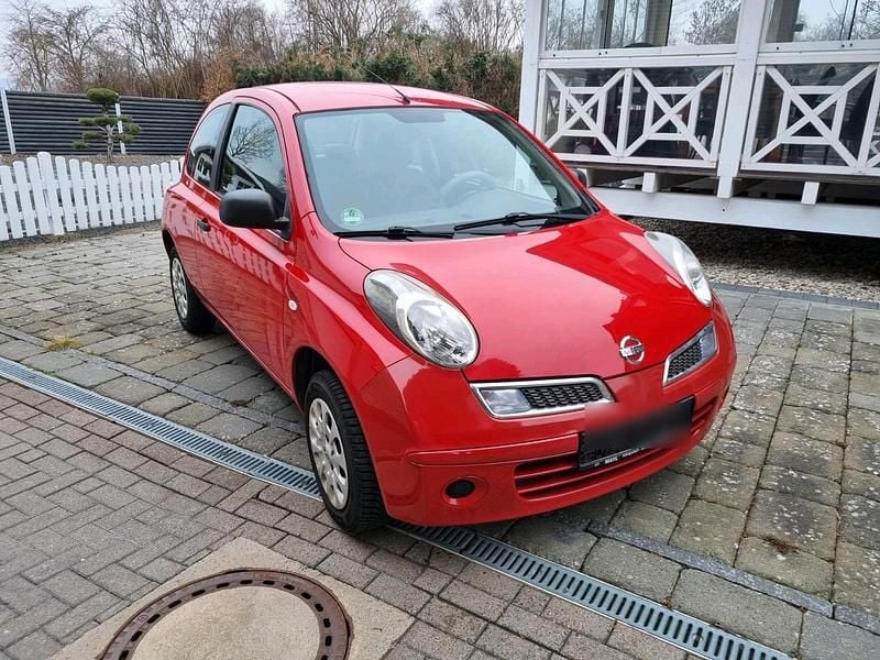 Rot Gebraucht 2010 Nissan Micra Kleinwagen | 1.950 € (Superpreis) - Bild 1/4