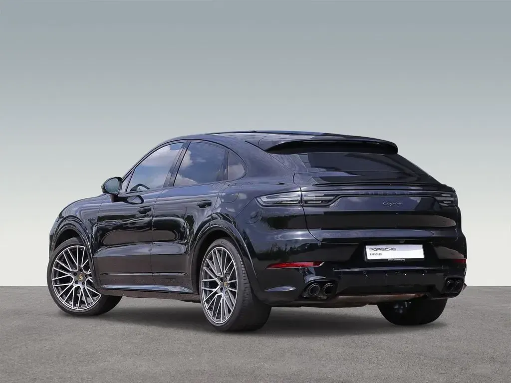 Gebraucht Porsche Cayenne E-Hybrid Coupe Platinum Edition 462 PS (339 kW) 2023 Schwarz SUV
