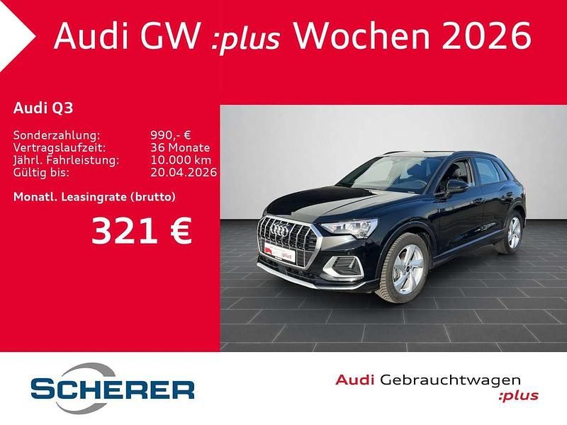 Gebraucht Audi Q3 Ambiente 150 PS (110 kW) 2025 Mythosschwarz metallic (metallic) SUV