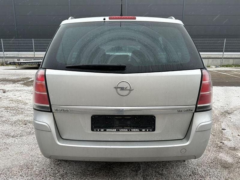 Gebraucht Opel Zafira Edition 94 PS (69 kW) 2007 Silber Van / Kleinbus