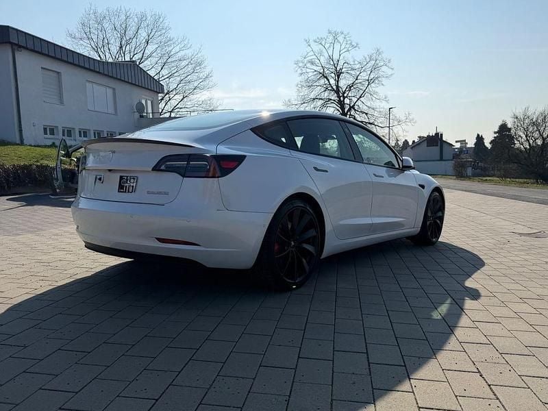 Gebraucht Tesla Model 3 Performance 377 kW (513 PS) 2021 Weiß Limousine