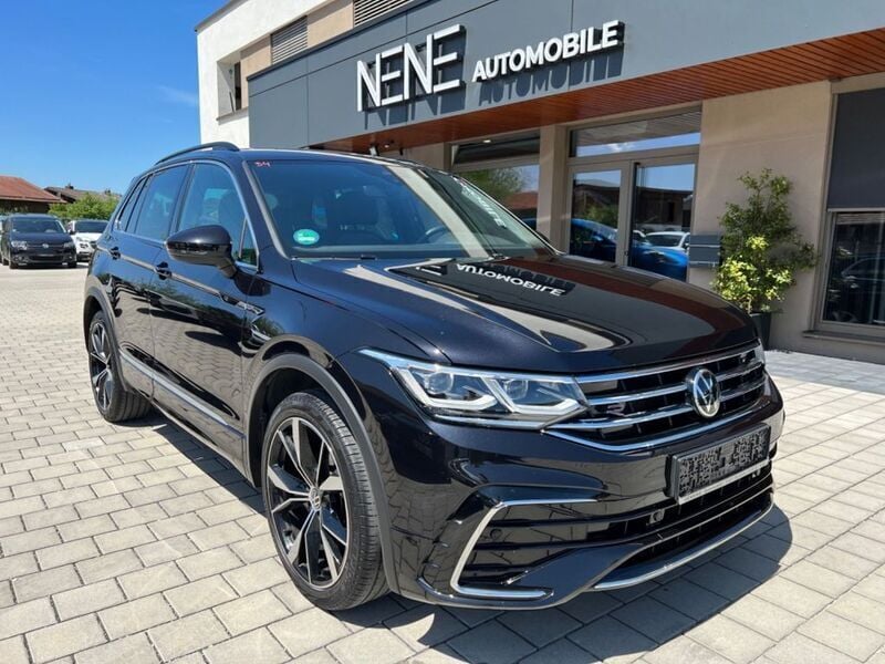 Schwarz Gebraucht 2021 VW Tiguan R-line SUV | 33.750 € (Guter Preis) - Bild 1/4