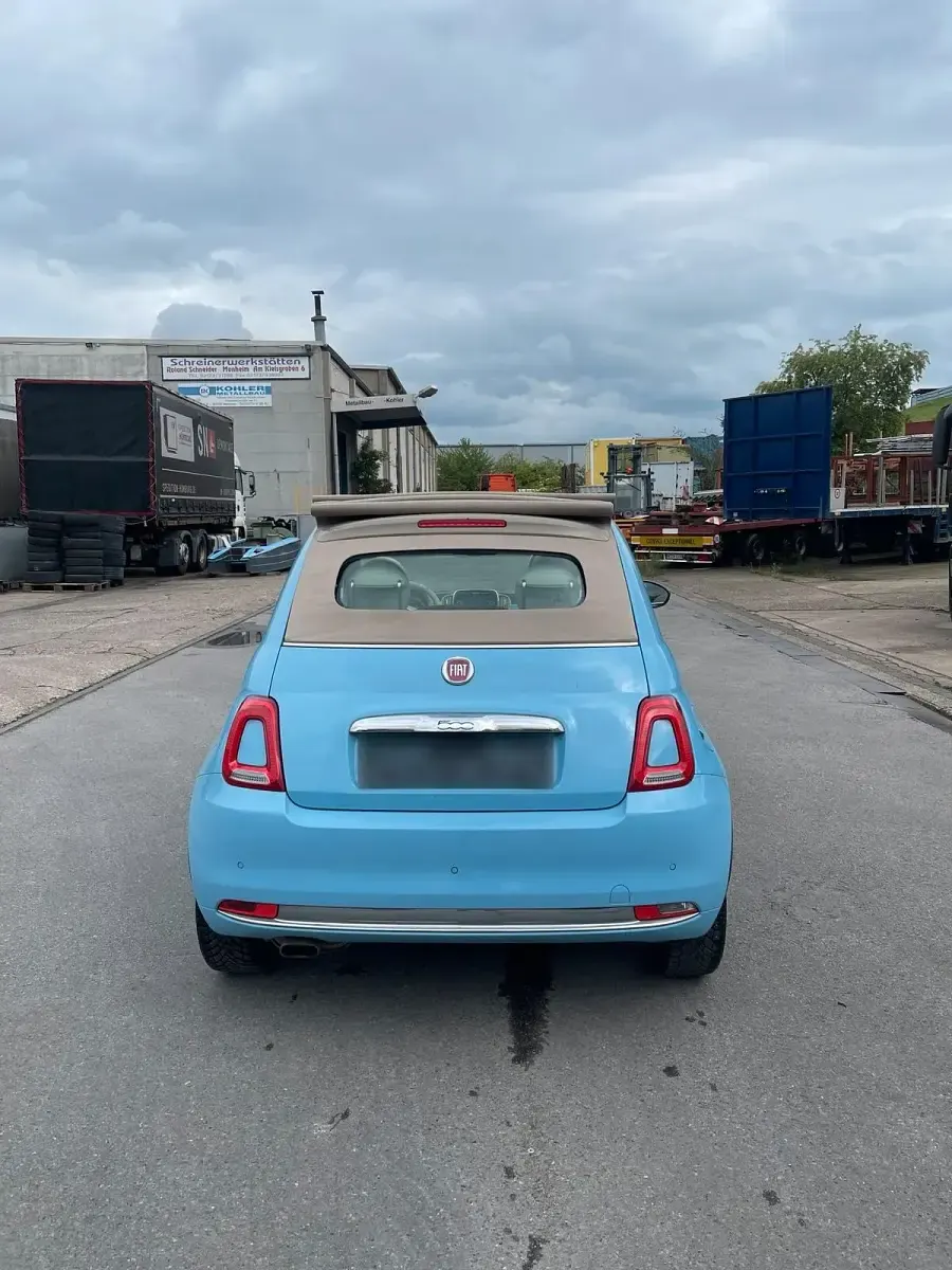 Gebraucht Fiat 500C 69 PS (50 kW) 2016 Blau Cabrio