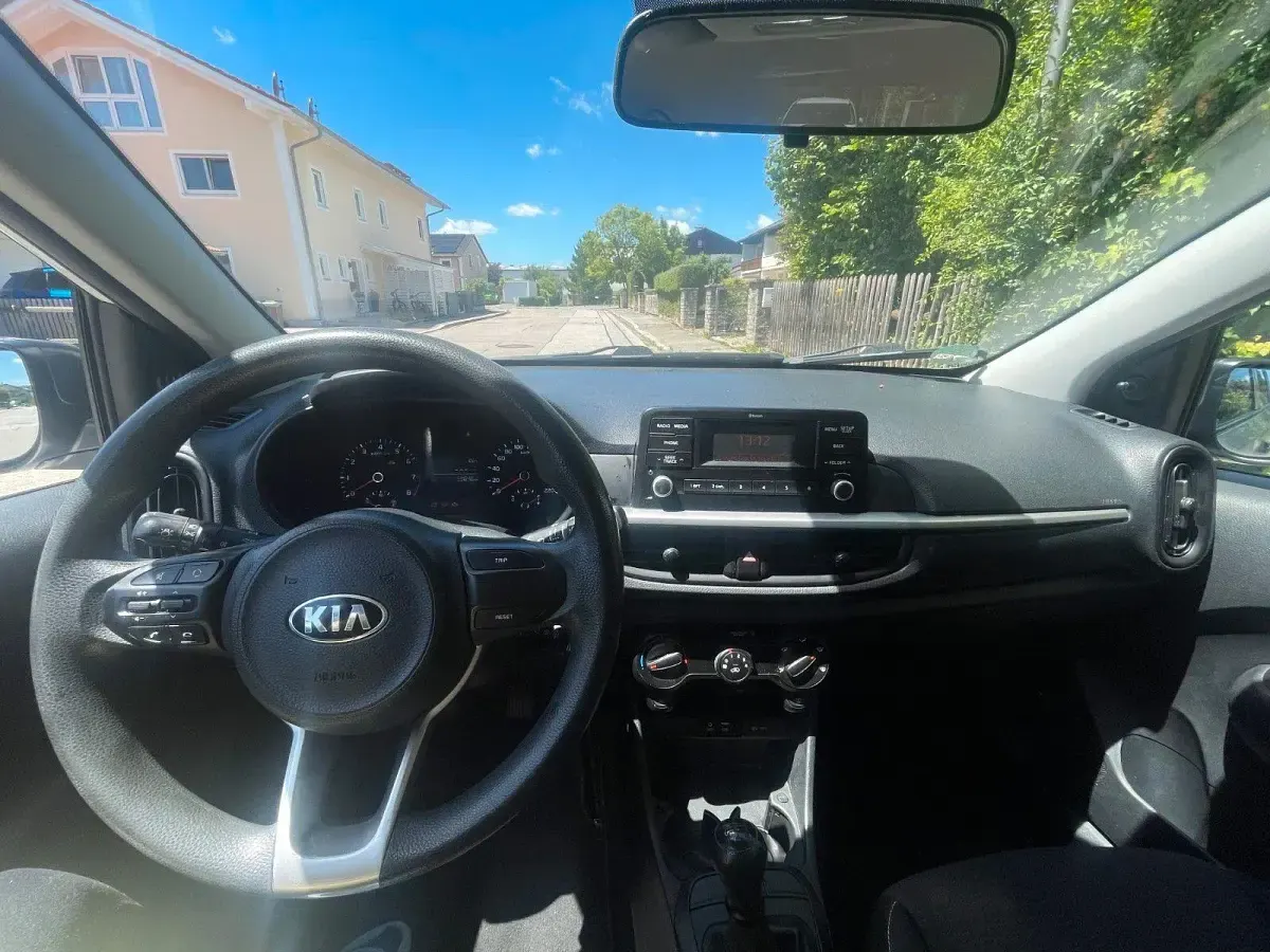 Gebraucht Kia Picanto Edition 7 67 PS (49 kW) 2019 Weiß Kleinwagen