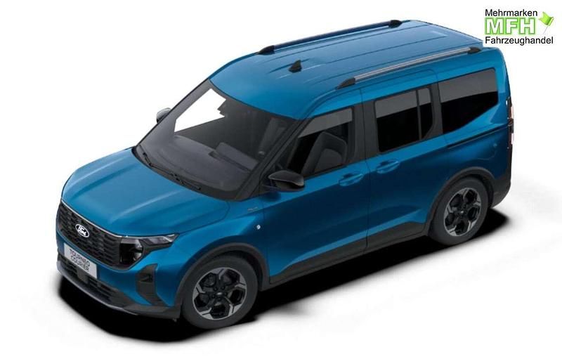Neu Ford Tourneo Courier Active 125 PS (91 kW) 2026 Digital aqua blue metallic Van / Kleinbus