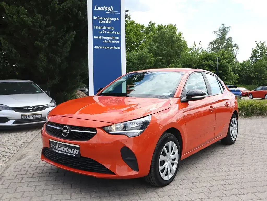 Usado Opel Corsa-e Edition 100 kW (136 HP) 2022 Laranja Citadino