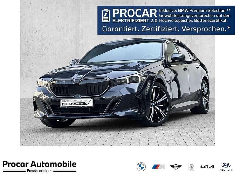 Schwarz Gebraucht 2024 BMW 550e M Sport Limousine | 75.690 € (Etwas zu teuer) - Bild 1/3
