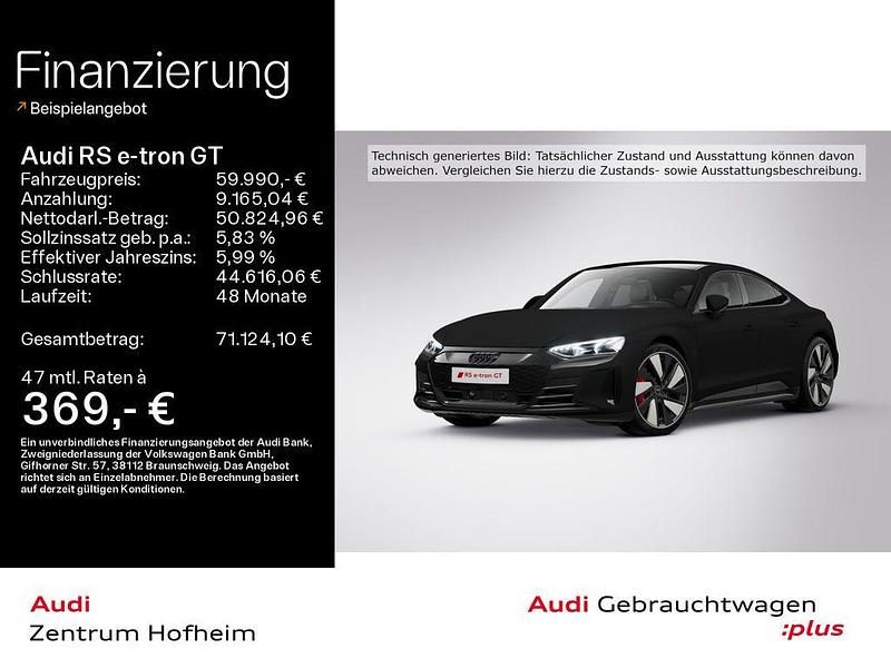 Individuallackierungen audi ex Gebraucht 2022 Audi RS e-tron GT Ambiente Limousine | 59.990 € (Superpreis) - Bild 1/4