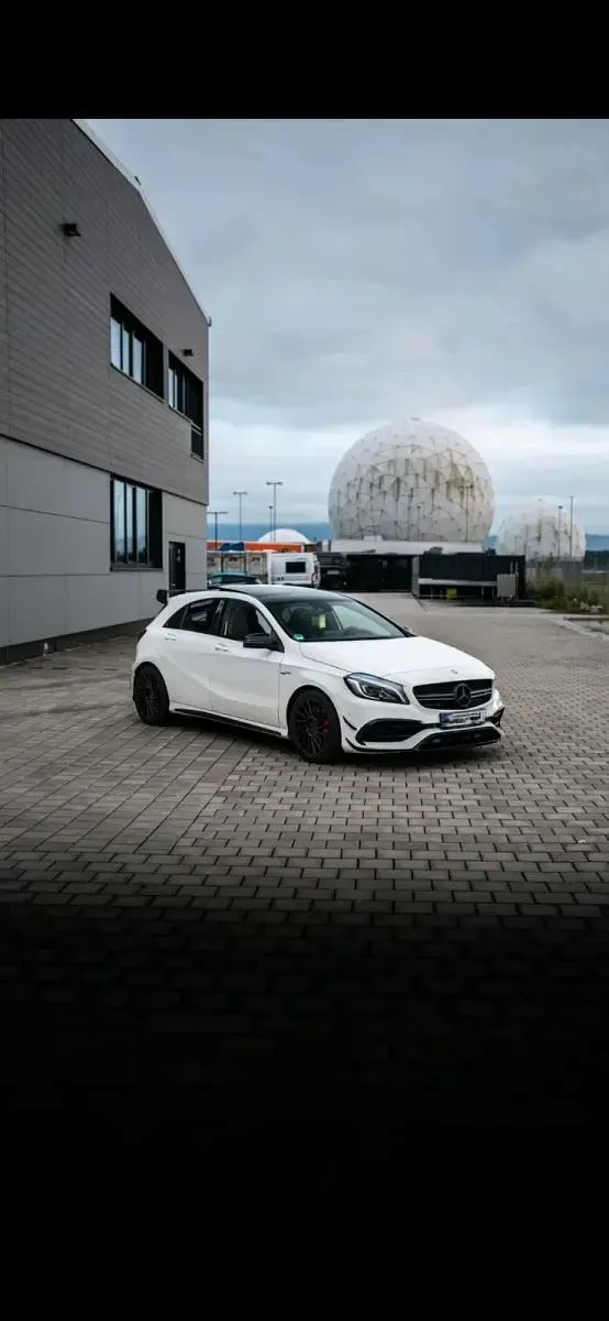 Gebraucht Mercedes A45 AMG AMG 381 PS (280 kW) 2017 Weiß Kleinwagen