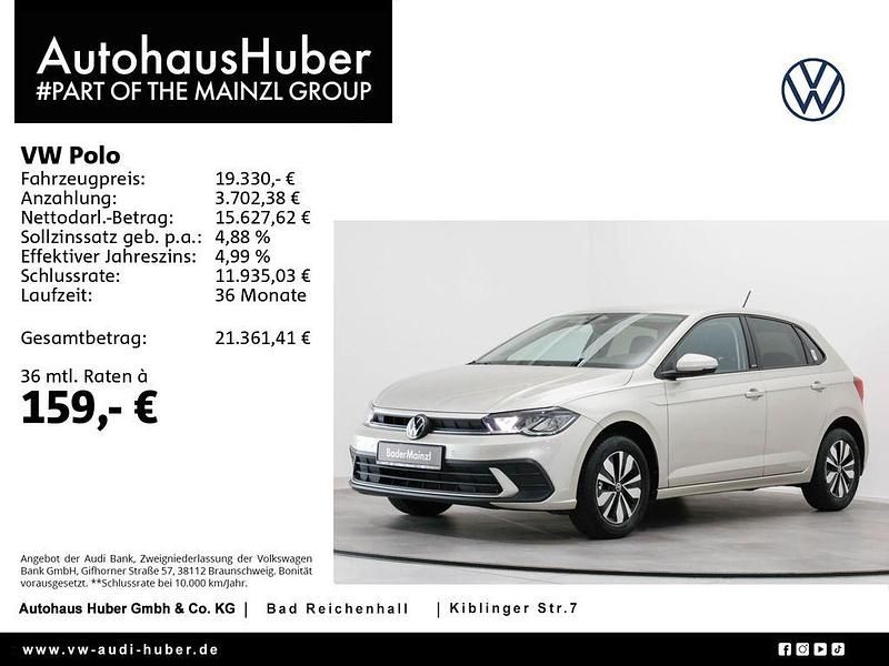 Ivory silver metallic Gebraucht 2024 VW Polo Move Limousine | 18.830 € (Guter Preis) - Bild 1/4