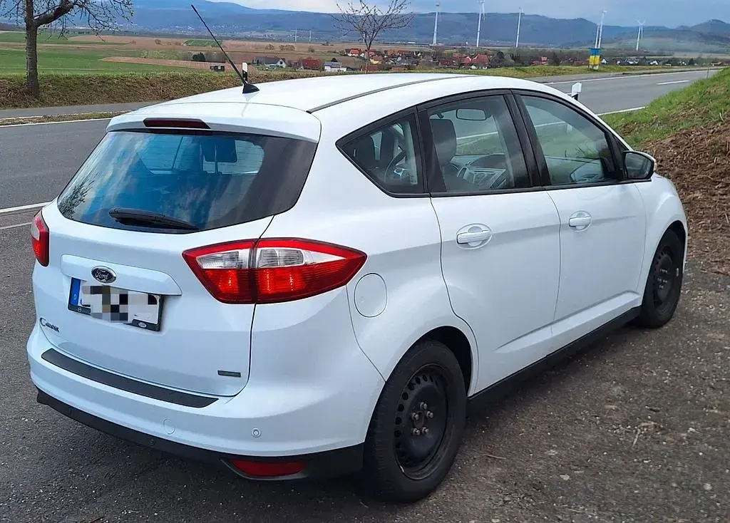 Gebraucht Ford C-MAX Trend 125 PS (91 kW) 2015 Weiß Van / Kleinbus