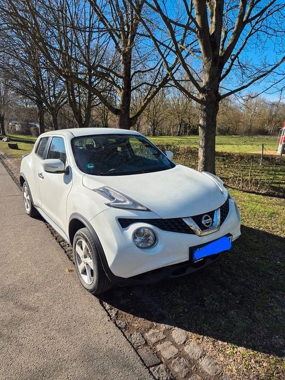 Gebraucht Nissan Juke Visia 94 PS (69 kW) 2015 Weiß SUV