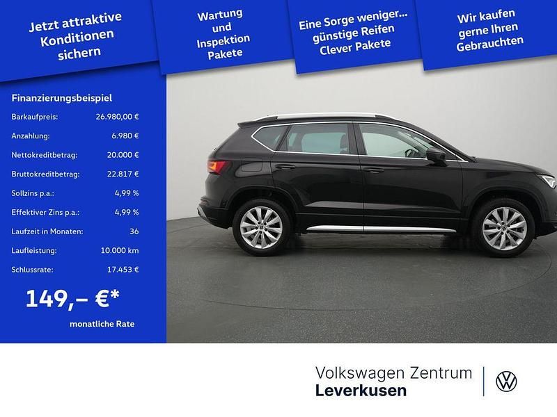 Gebraucht Seat Ateca Xperience 150 PS (110 kW) 2024 Schwarz / magic schwarz (metallic) SUV