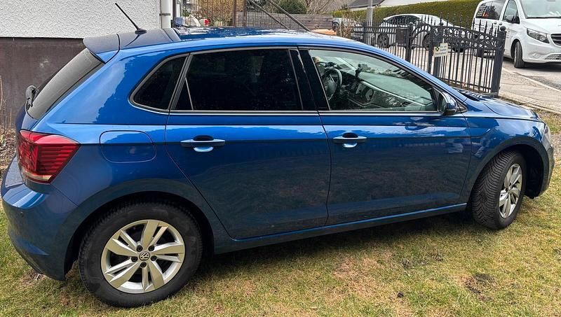 Gebraucht VW Polo Comfortline 95 PS (69 kW) 2020 Blau Kleinwagen