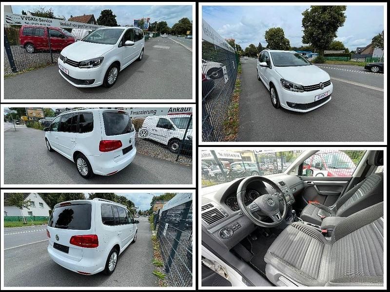 Weiß Gebraucht 2014 VW Touran Cup Van / Kleinbus | 9.999 € (Fairer Preis) - Bild 1/4