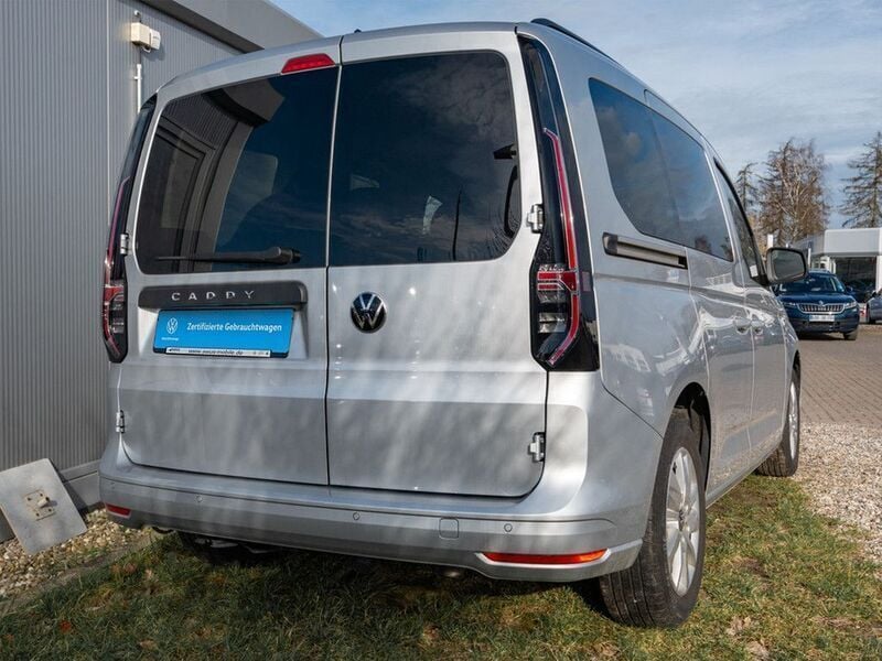 Gebraucht VW Caddy Life 122 PS (89 kW) 2020 Silber / reflexsilber (metallic) Van / Kleinbus