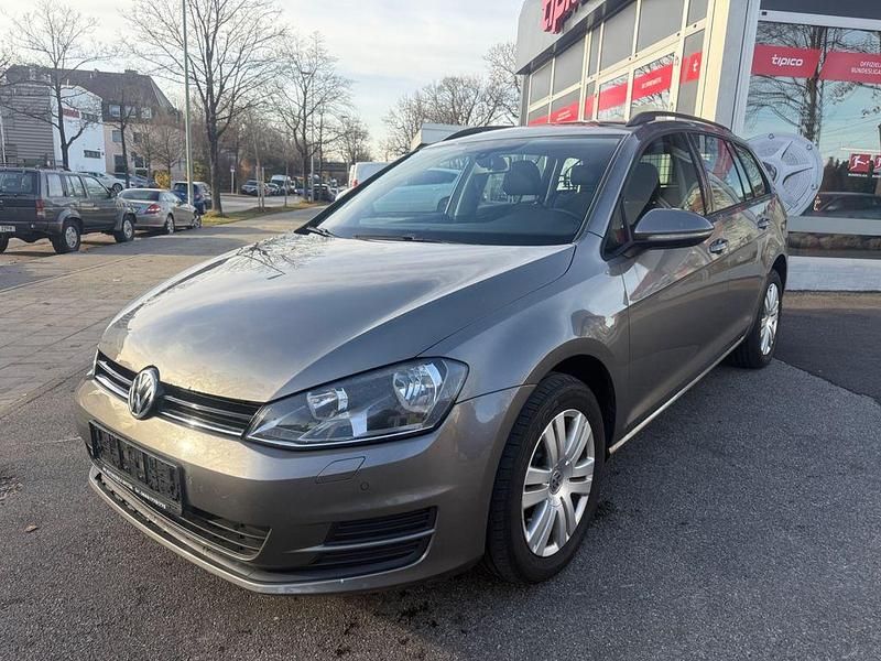 Grau Gebraucht 2014 VW Golf VII Trendline Kombi | 4.700 € (Superpreis) - Bild 1/4