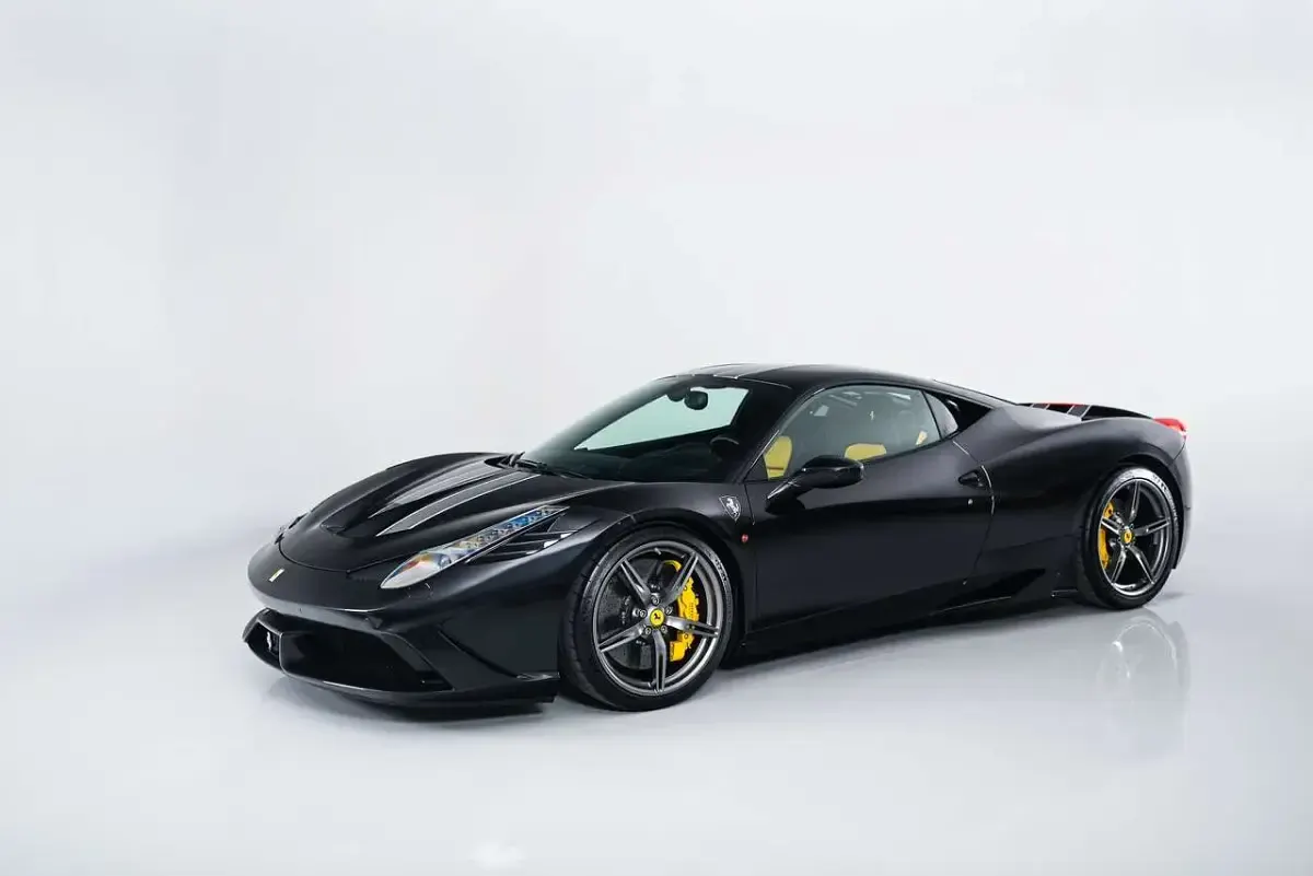 Gebraucht Ferrari 458 570 PS (419 kW) 2015 Nero daytona Coupé