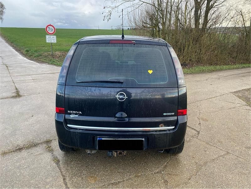 Gebraucht Opel Meriva 90 PS (66 kW) 2009 Schwarz Van / Kleinbus