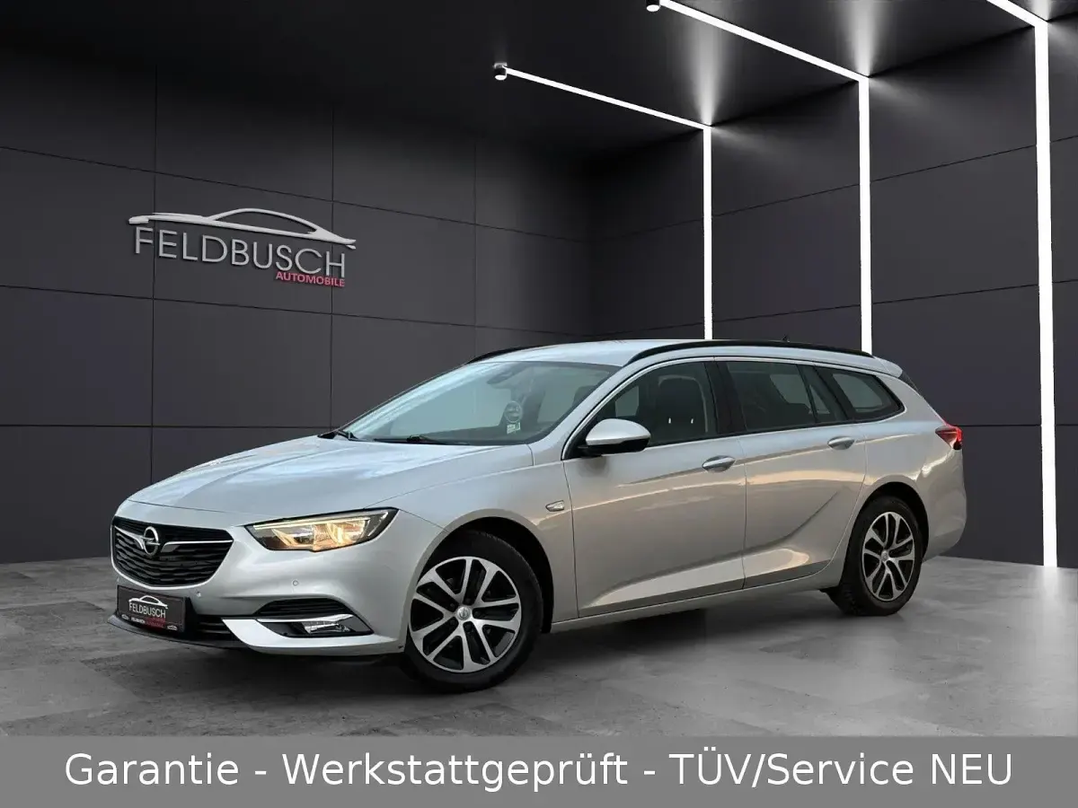 Gebraucht Opel Insignia Edition 136 PS (100 kW) 2019 Silber Kombi
