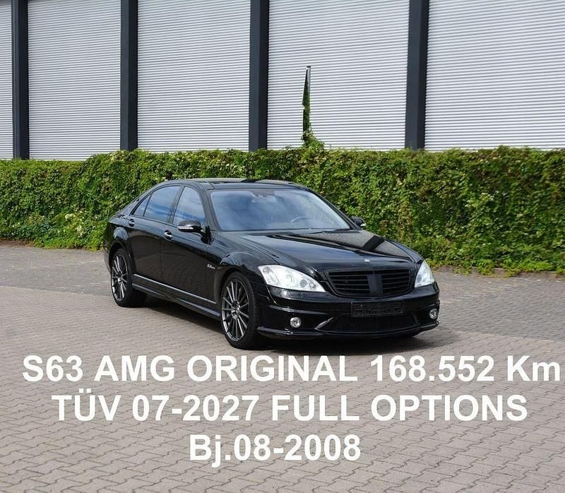 Schwarz Gebraucht 2008 Mercedes S63 AMG AMG Limousine | 17.900 € (Superpreis) - Bild 1/4