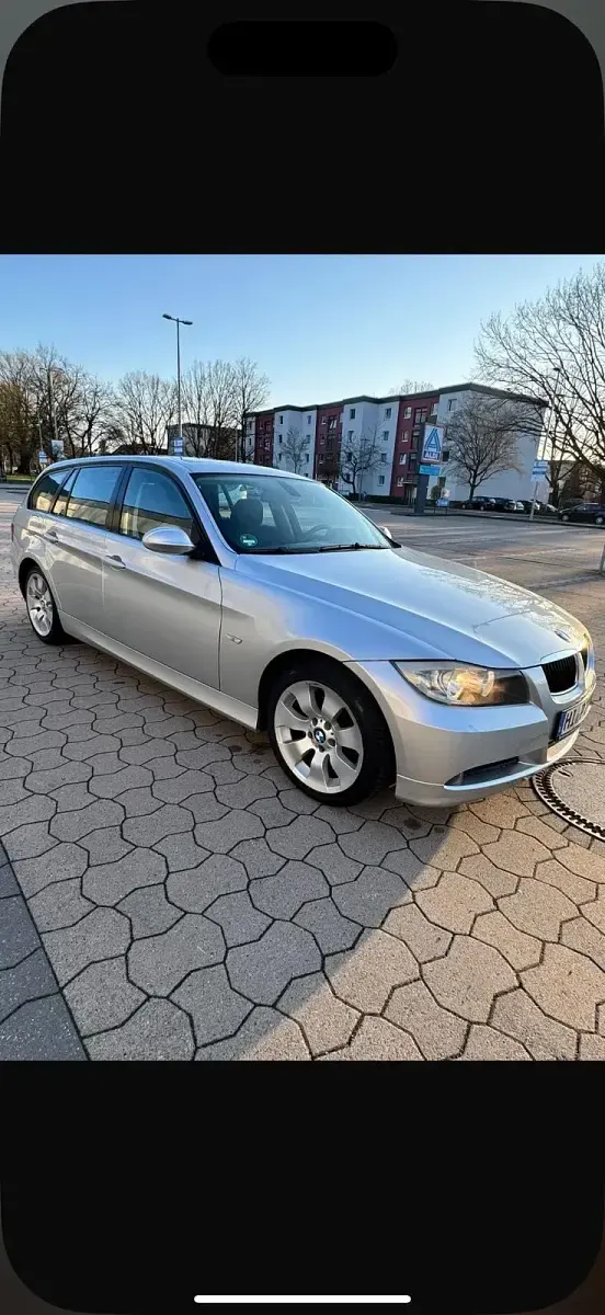 Gebraucht BMW 320 177 PS (130 kW) 2007 Silber Kombi