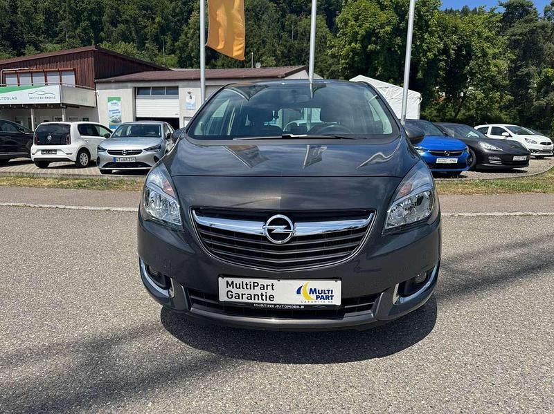 Gebraucht Opel Meriva drive 120 PS (88 kW) 2017 Phantom/rocky/asteroid grey Van / Kleinbus