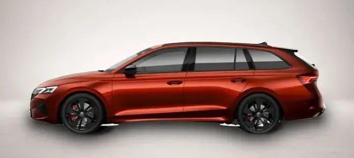 Neu Skoda Octavia RS 265 PS (194 kW) 2025 Rot Kombi