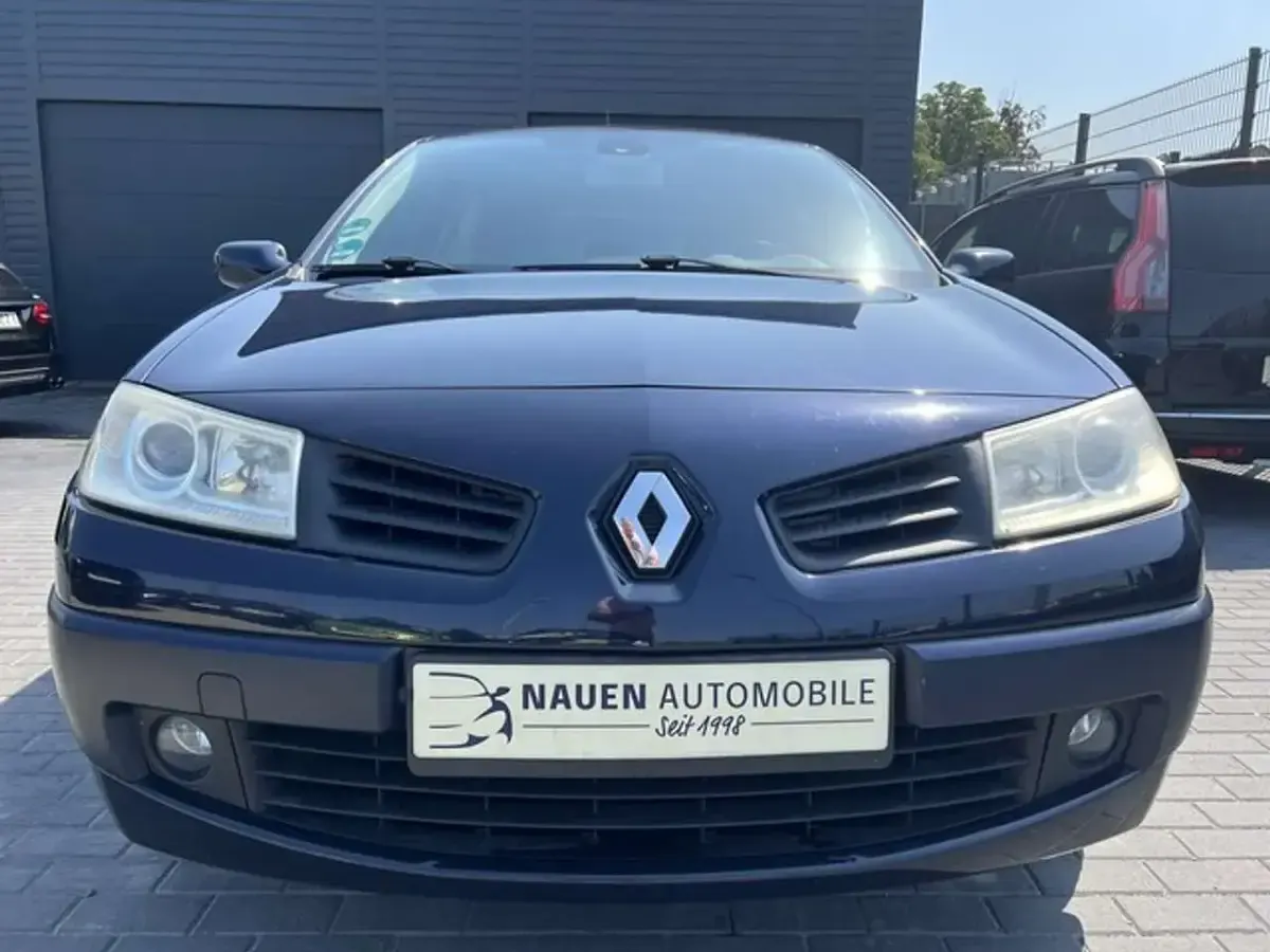 Occasion Renault Mégane Avantage 111 ch (81 kW) 2008 Bleue Citadine