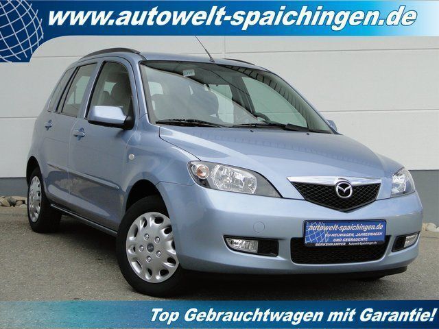 Gebraucht Mazda 2 Energy 101 PS (74 kW) 2004 Blau metallic Van / Kleinbus