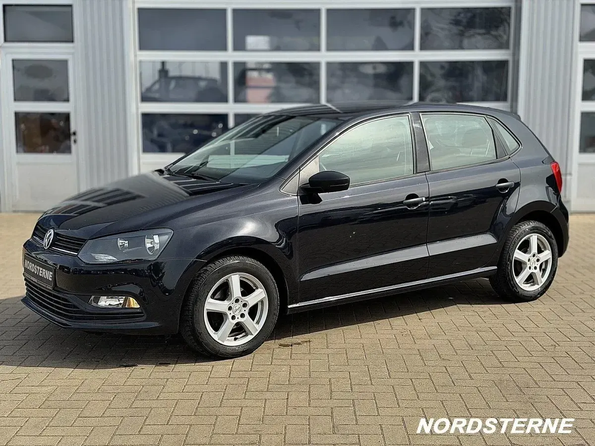 Brugt VW Polo Trendline 75 HK (55 kW) 2014 Sort Hatchback