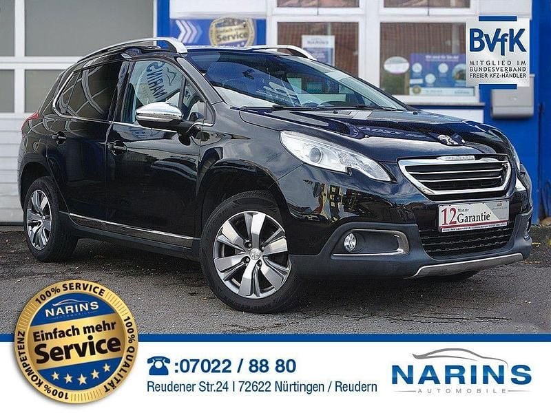 Schwarz Gebraucht 2014 Peugeot 2008 Allure SUV | 7.690 € (Fairer Preis) - Bild 1/4