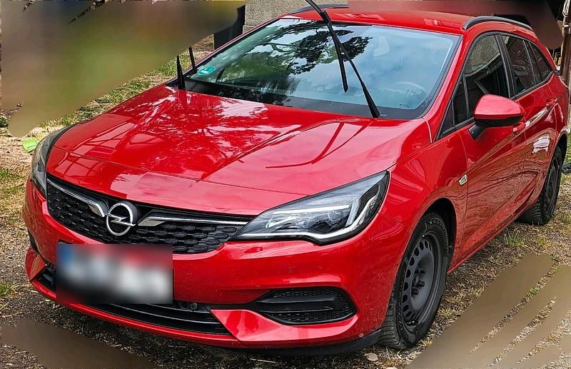 Gebraucht Opel Astra 105 PS (77 kW) 2019 Rot Kombi
