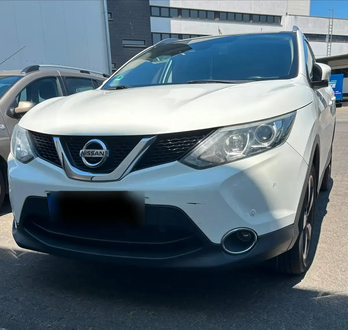 Gebraucht Nissan Qashqai Acenta 131 PS (96 kW) 2016 Weiß SUV