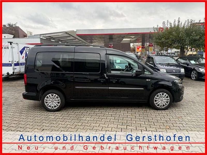 Gebraucht VW Caddy Maxi Trendline 102 PS (75 kW) 2016 Schwarz Van / Kleinbus