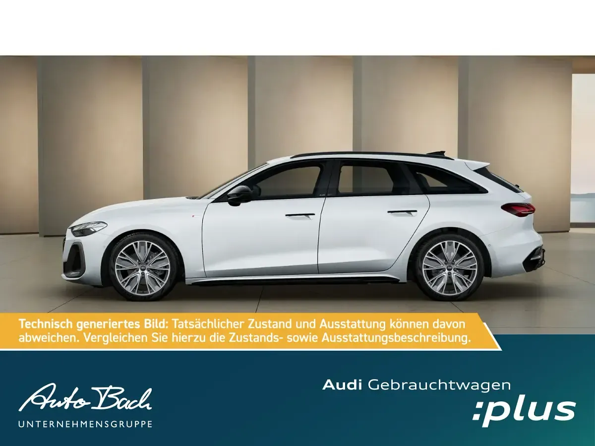 Gebraucht Audi A5 Edition .1 204 PS (150 kW) 2025 Gletscherweiß metallic Kombi