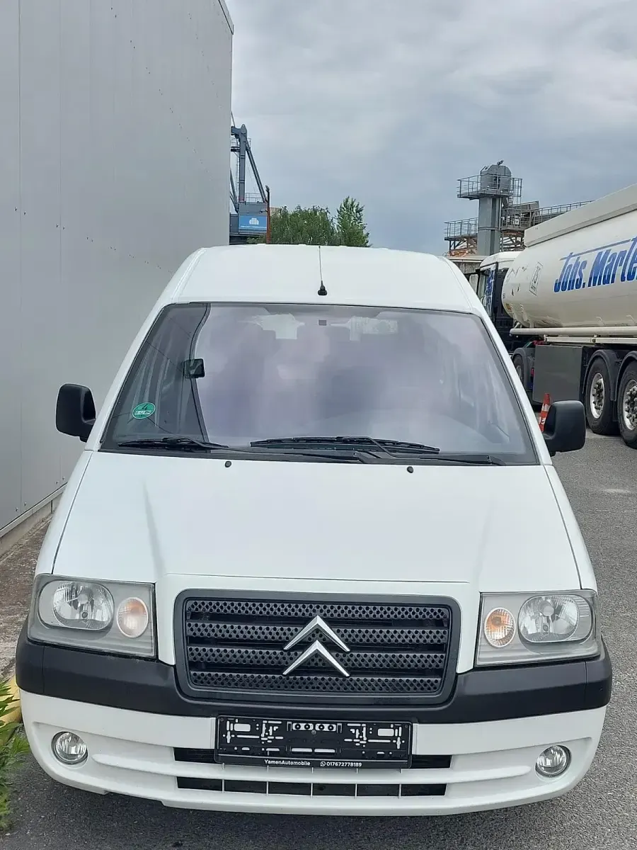 Käytetty Citroën Jumpy 130 HP (95 kW) 2006 Valkoinen Tila-auto