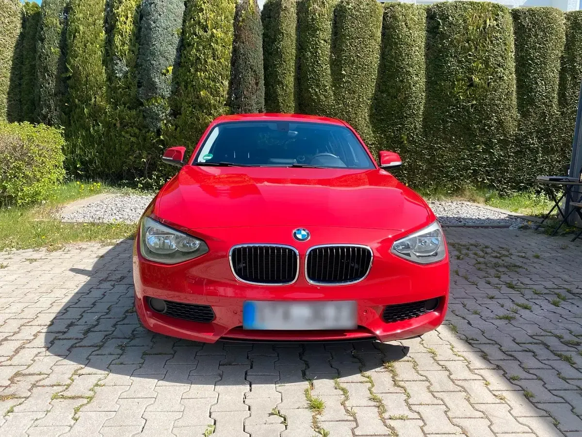 Second-hand BMW 116 116 CP (85 kW) 2012 Roșu Hatchback