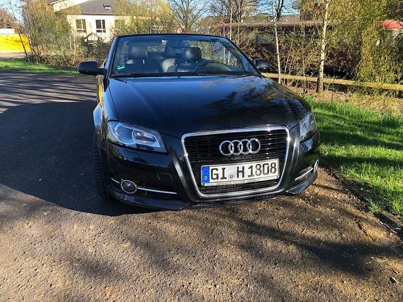 Gebraucht Audi A3 Cabriolet S-Line 140 PS (102 kW) 2010 Schwarz Cabrio