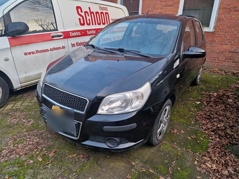 Schwarz Gebraucht 2009 Chevrolet Aveo Kleinwagen | 590 € (Superpreis) - Bild 1/4