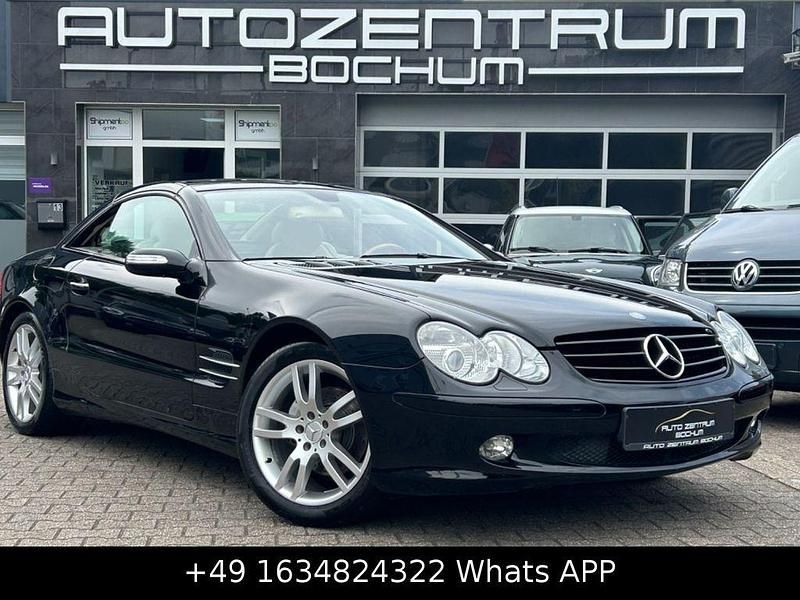 Schwarz Gebraucht 2005 Mercedes SL350 Sport Cabrio | 15.771 € (Superpreis) - Bild 1/4