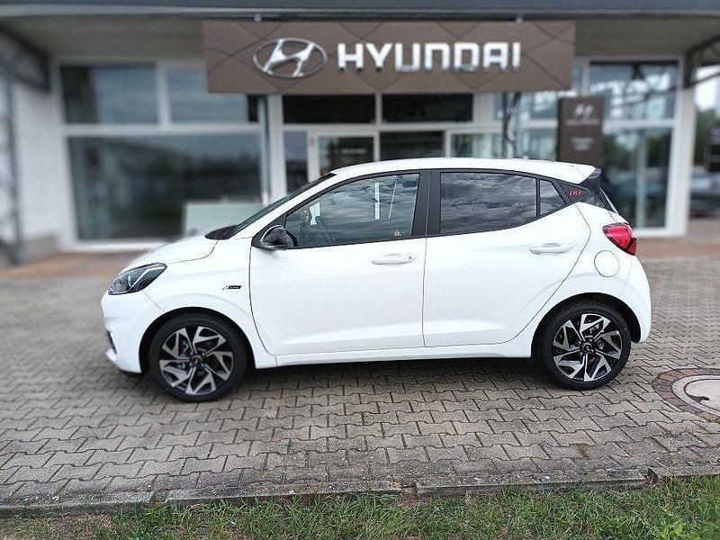 Gebraucht Hyundai i10 N Line 101 PS (74 kW) 2023 Weiß Kleinwagen