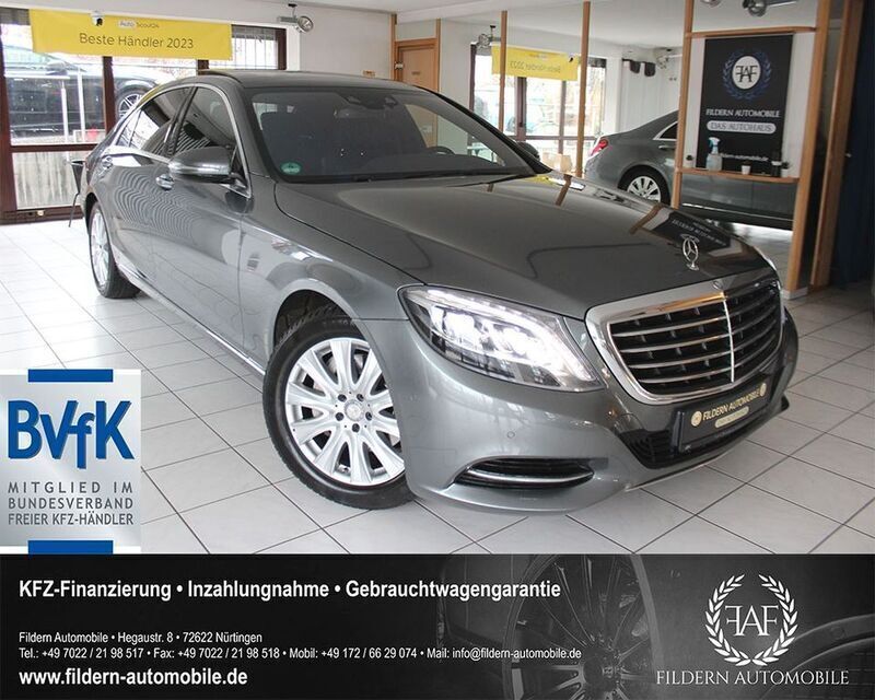 Grau Gebraucht 2016 Mercedes S350 Limousine | 24.999 € (Fairer Preis) - Bild 1/4