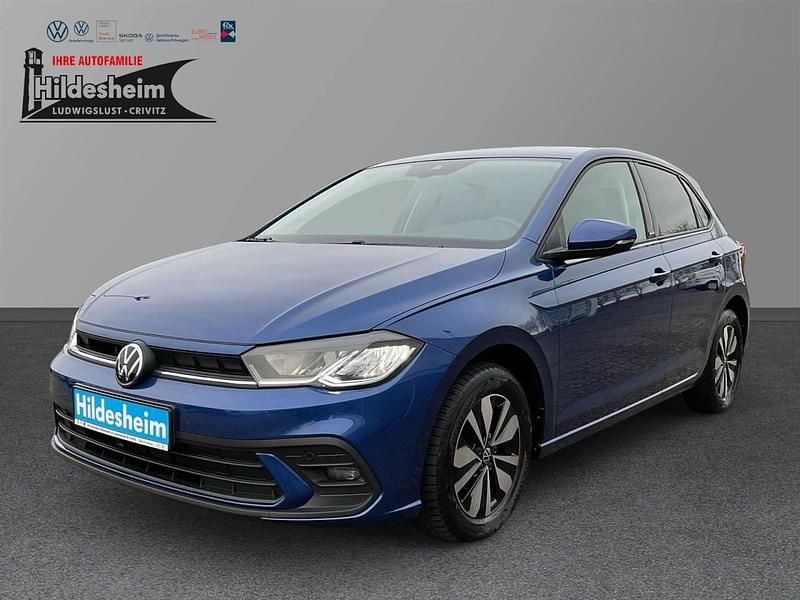 Gebraucht VW Polo Move 95 PS (69 kW) 2023 Blau Limousine