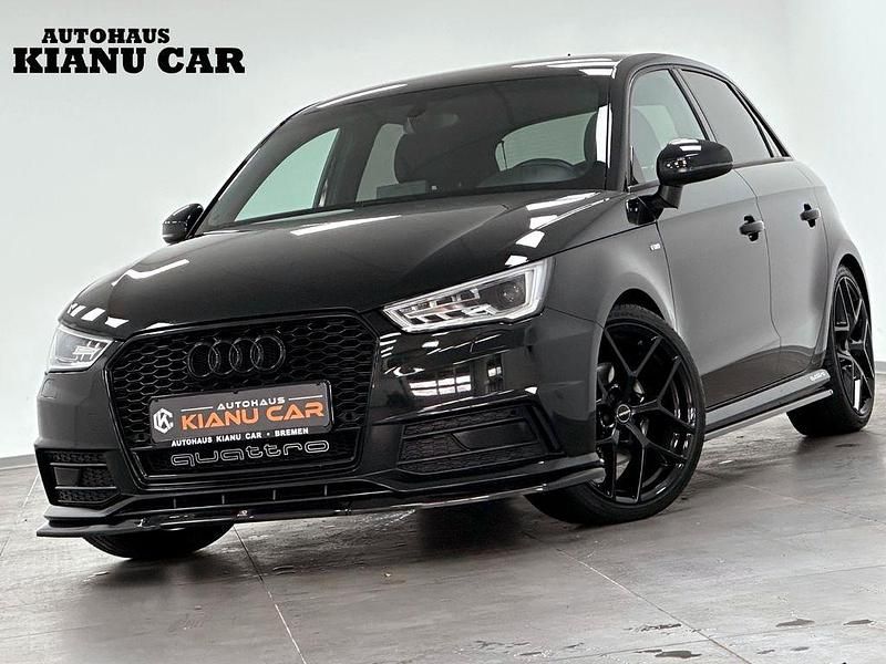 Schwarz Gebraucht 2016 Audi A1 Sportback S-Line Kleinwagen | 12.950 € (Etwas zu teuer) - Bild 1/4
